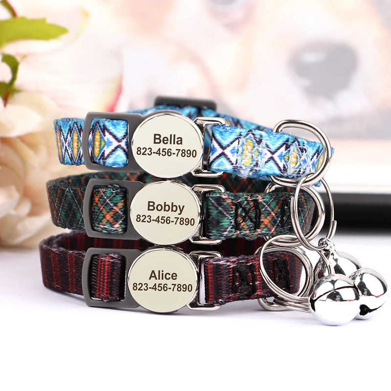 Coleira de indentificação personalizada para o seu Pet
