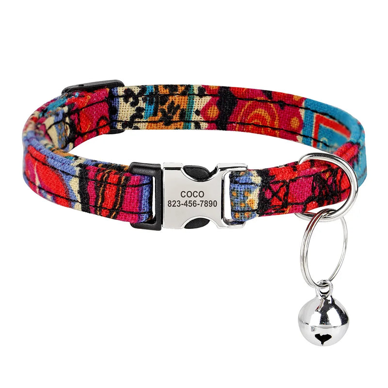 Coleira de indentificação personalizada para o seu Pet