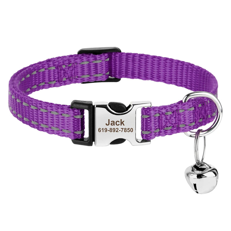 Coleira de indentificação personalizada para o seu Pet