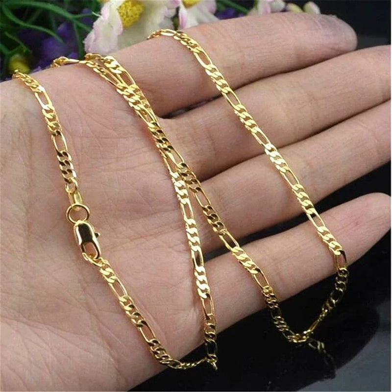 Moda requintada, Jóias4mm - 30 Polegadas