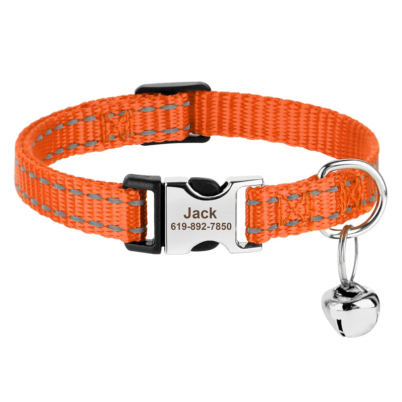 Coleira de indentificação personalizada para o seu Pet