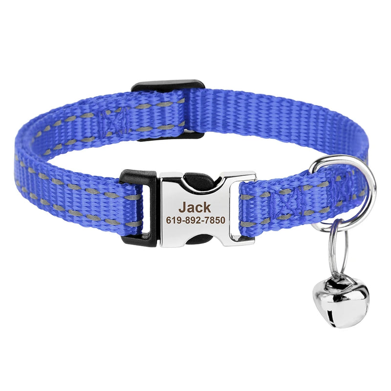 Coleira de indentificação personalizada para o seu Pet