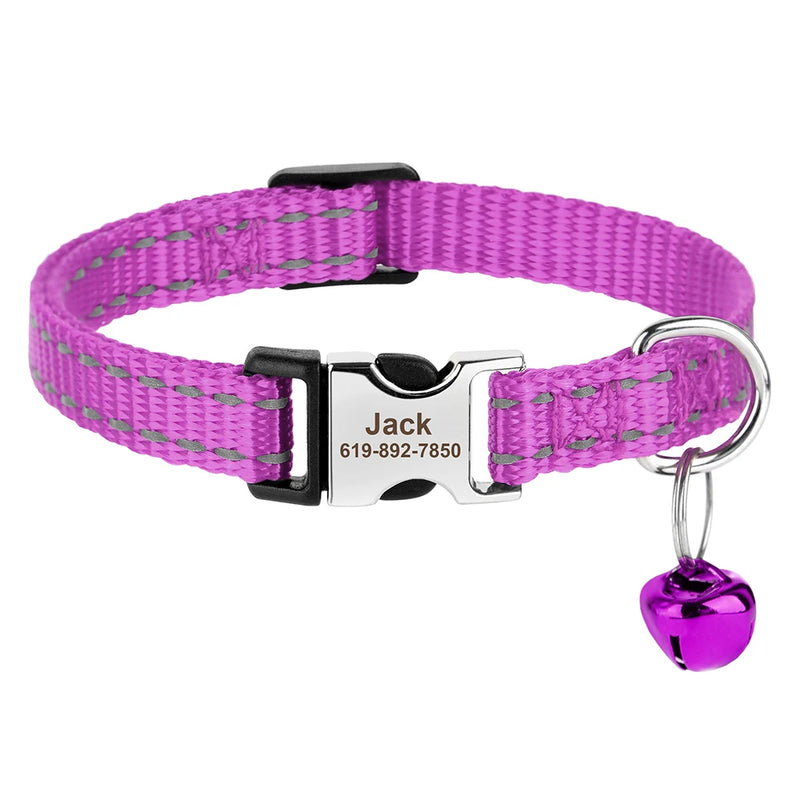 Coleira de indentificação personalizada para o seu Pet