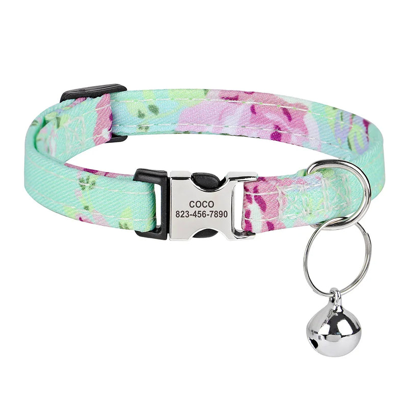 Coleira de indentificação personalizada para o seu Pet