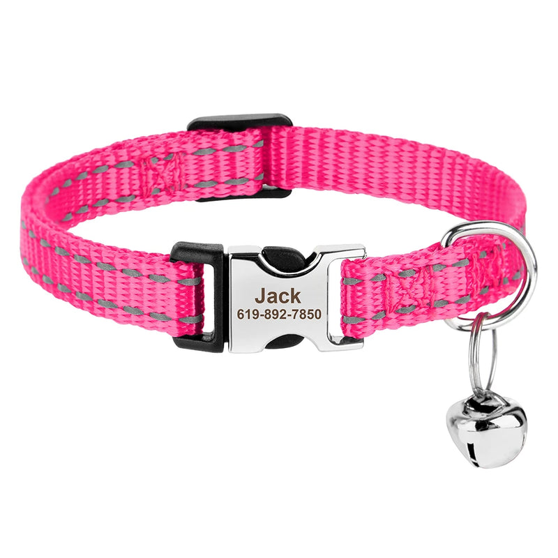 Coleira de indentificação personalizada para o seu Pet